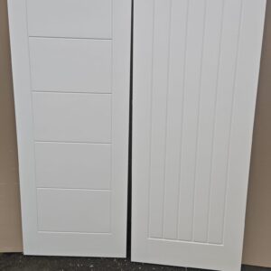 ready painted doors supply and fitted including handles and hinges £135