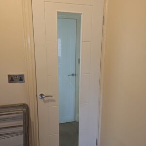 Glazed doors £240 each supply and fitted